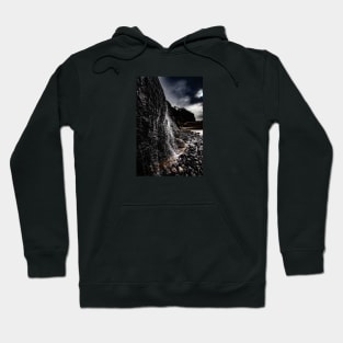 Black waterfall Hoodie